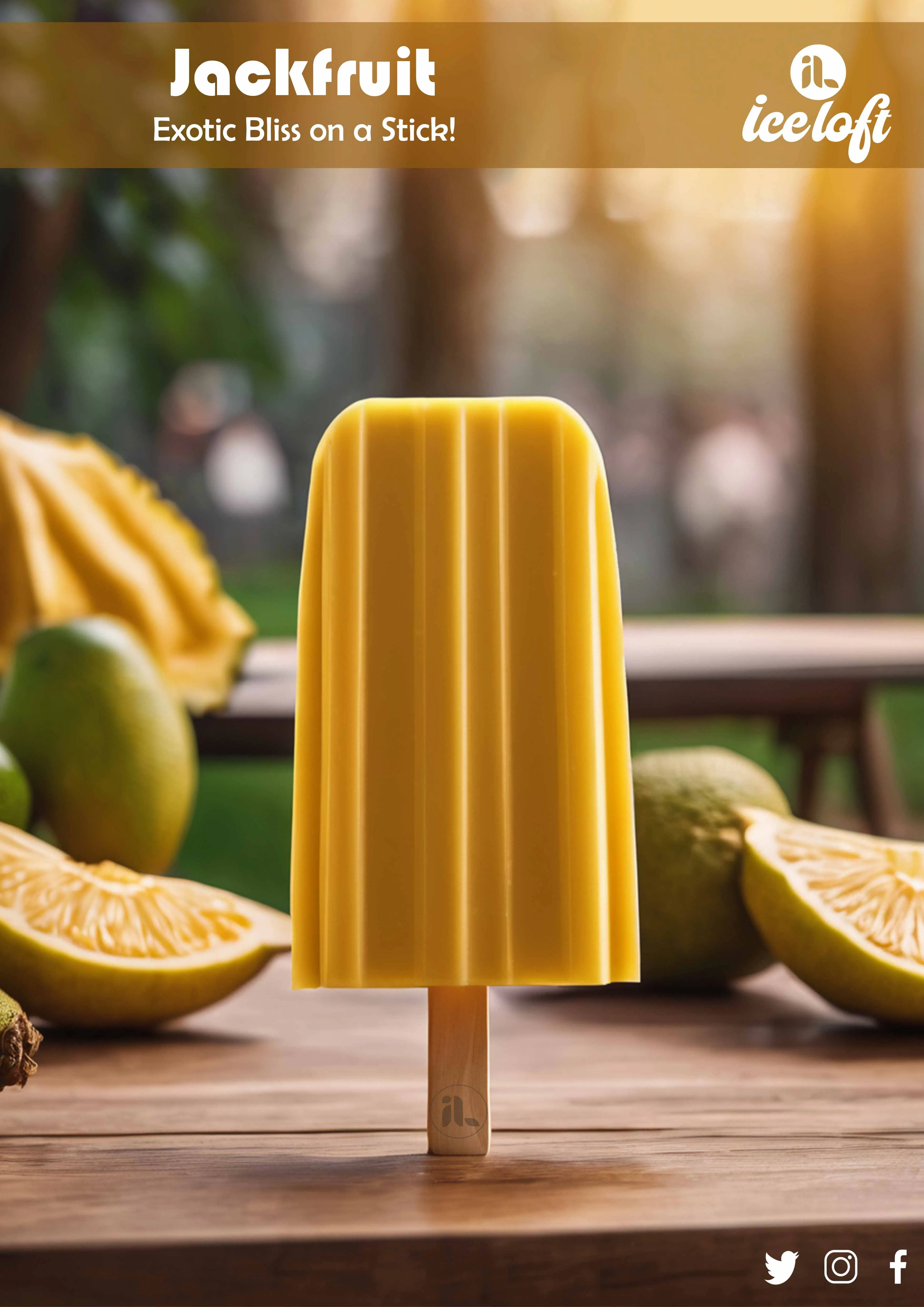 Jackfruit Ice Cream