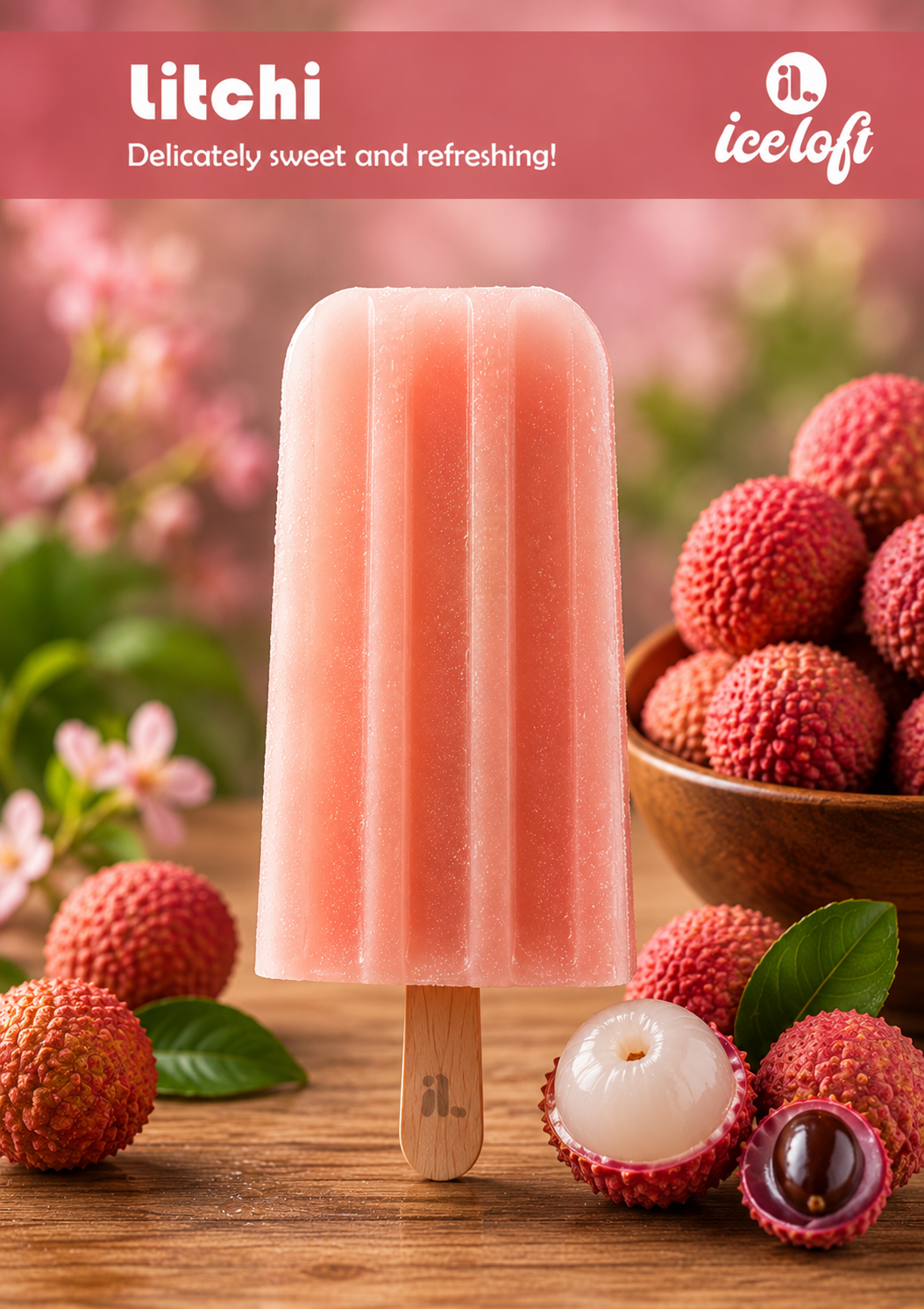 ICE LOFT Litchi popsicle