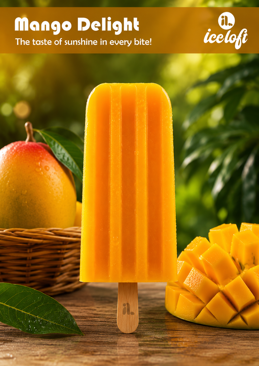 Mango ice candy