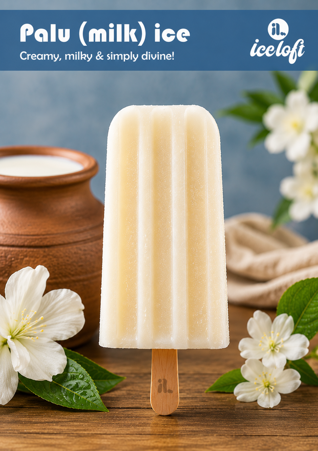 ICE LOFT Palu (Milk) Ice popsicle