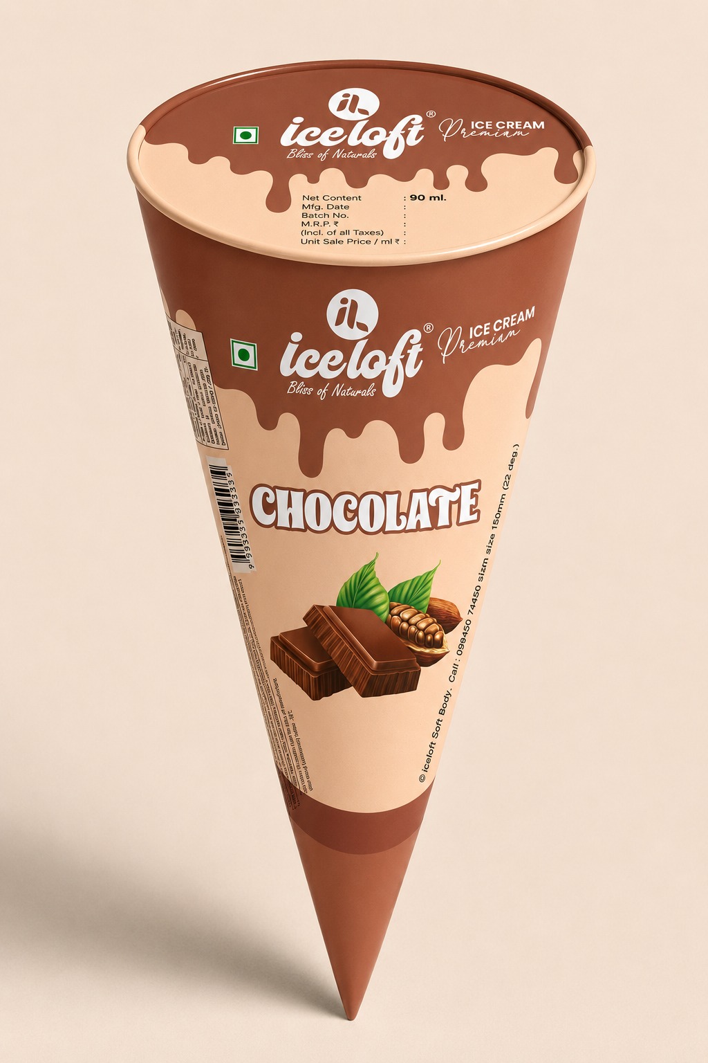ICE LOFT Chocolate Cone