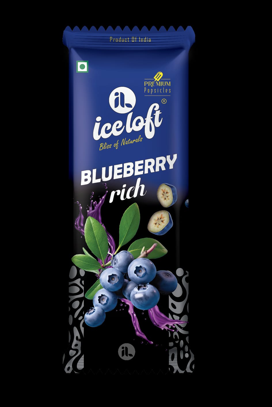 ICE LOFT Blueberry ice cream