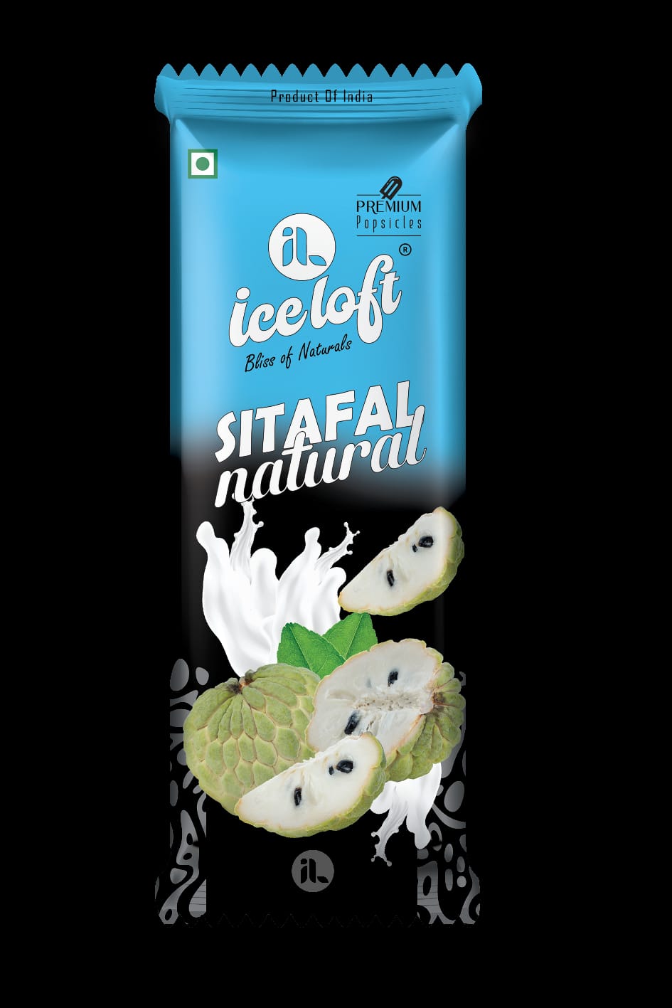 Kesar Badam Kulfi by ICE LOFT