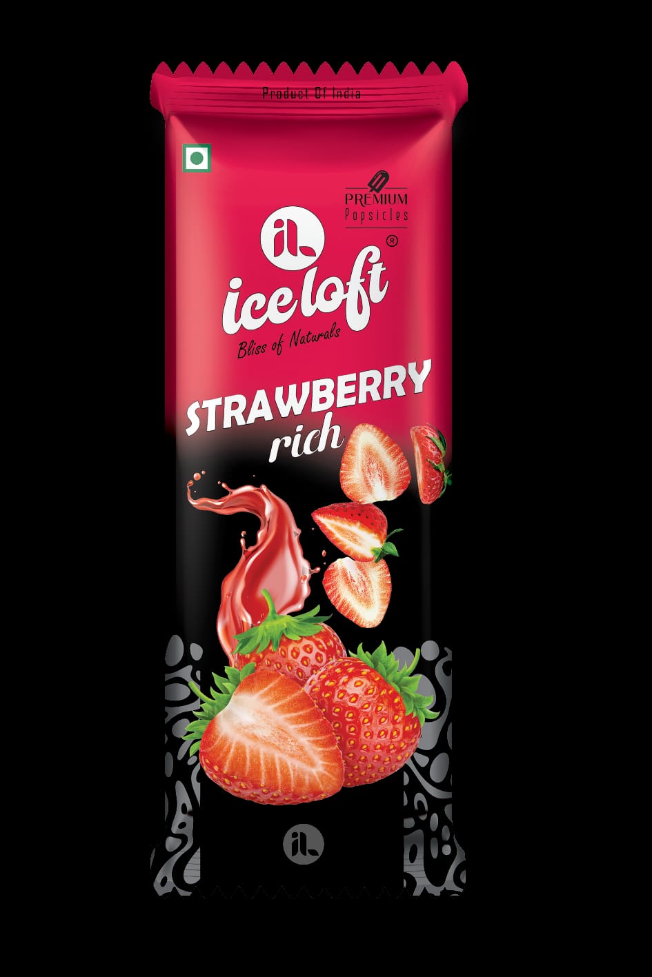 ICE LOFT Strawberry Rich ice cream