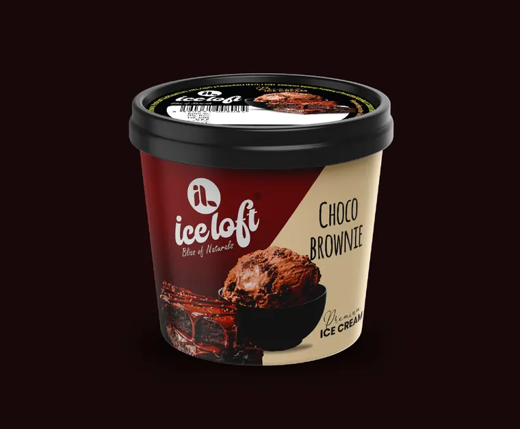 Choco Brownie tub ice cream