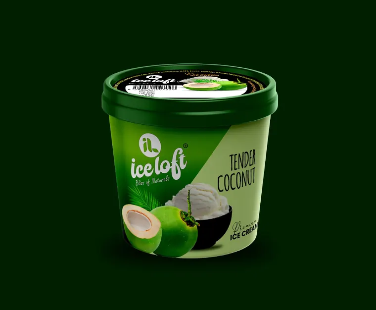 Tender Coconut tub ice cream